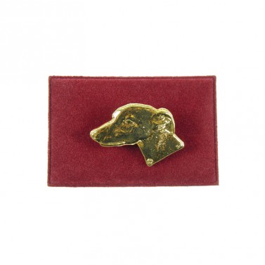 Brooch Greyhound head